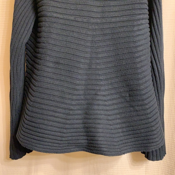 Jones New York Black Open Front Sweater Women's M - Picture 9 of 13